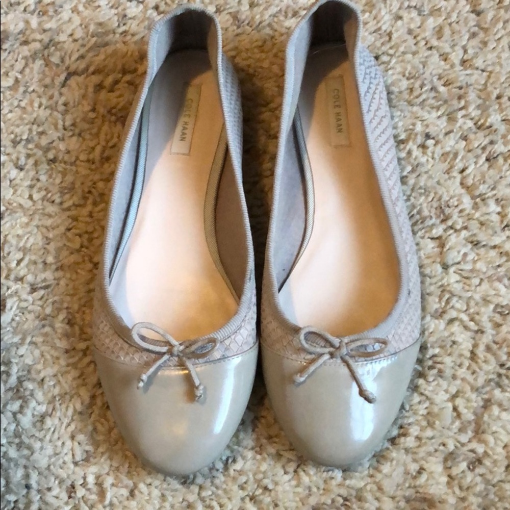 Cole Haan sarina snake print flats